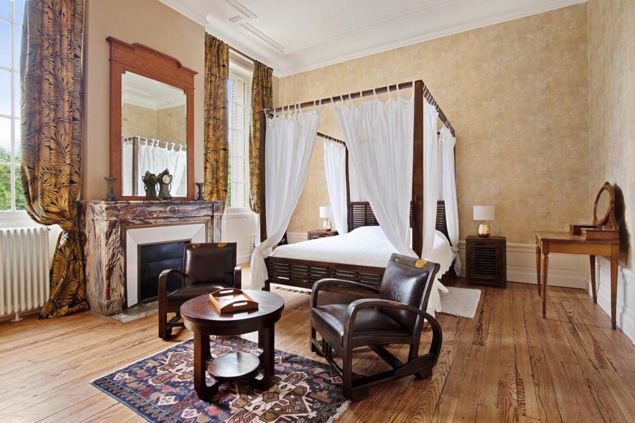 Chateau Belle Epoque - Chambres D'Hotes & Gites Linxe Buitenkant foto