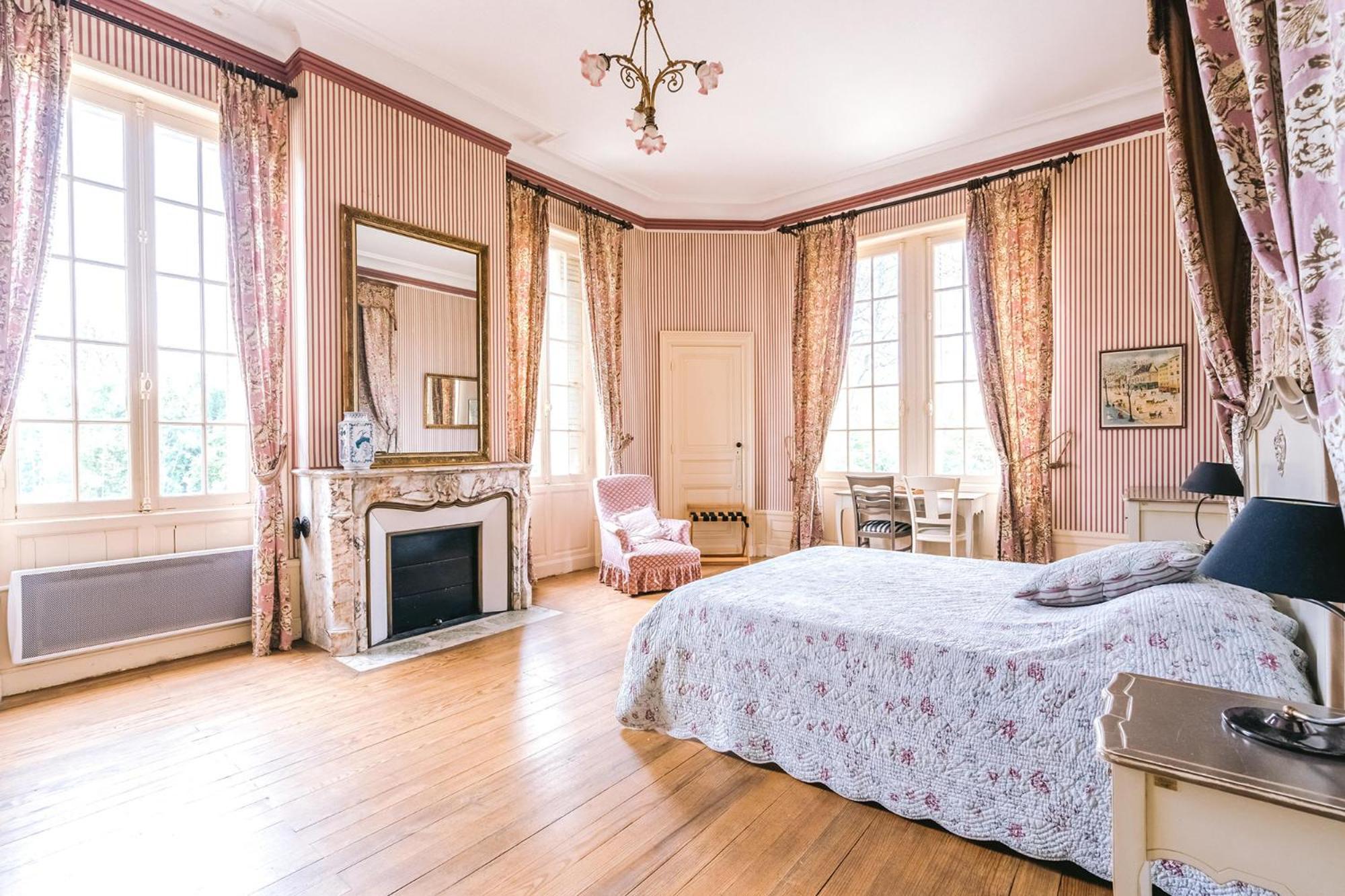 Chateau Belle Epoque - Chambres D'Hotes & Gites Linxe Kamer foto